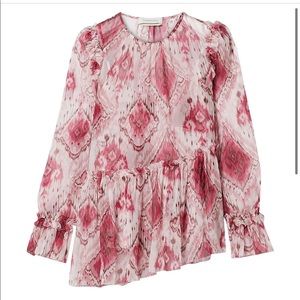 Zimmerman asymmetrical blouse top